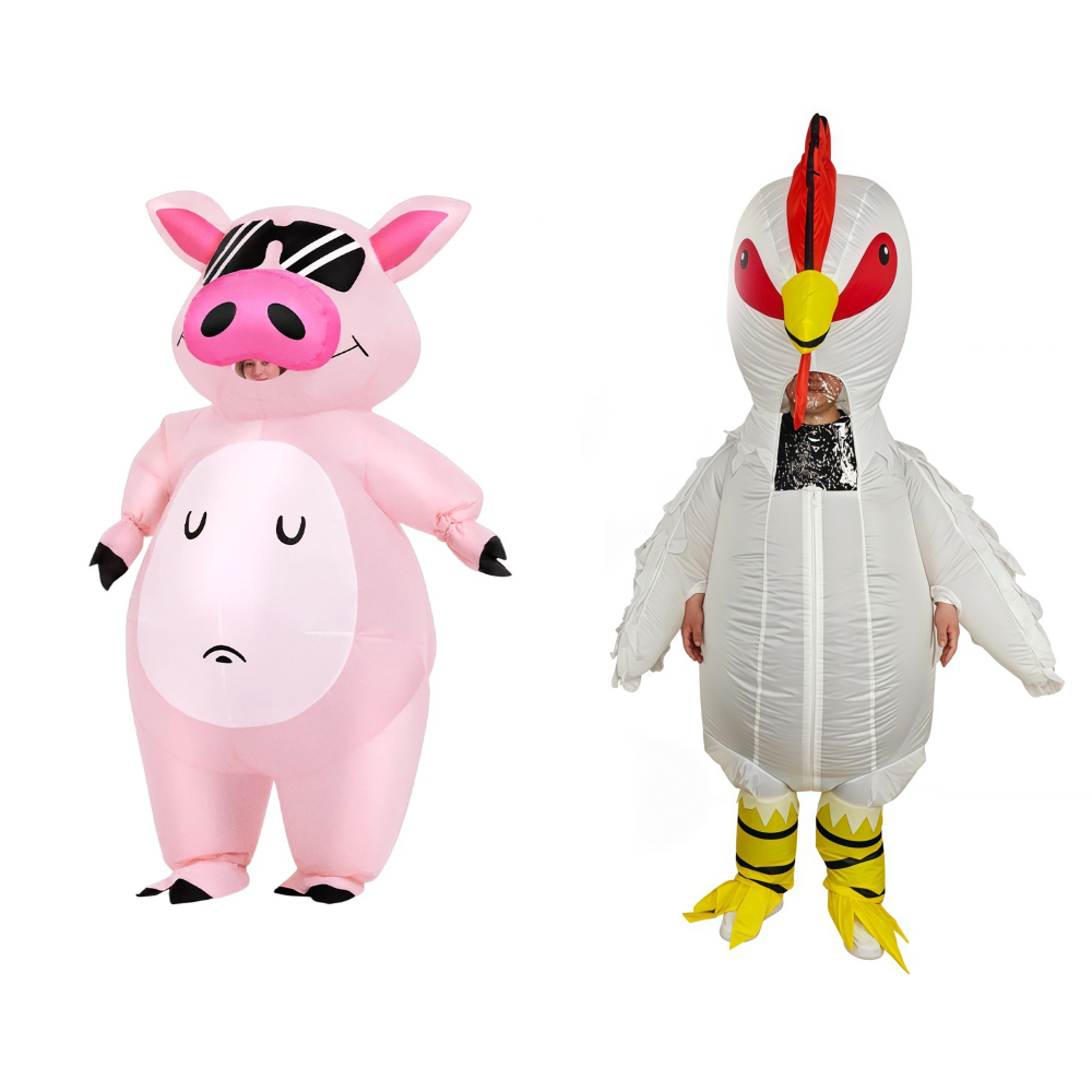 Kostium dmuchany w kształcie ś – Halloween Costume Adult recenzja i cena