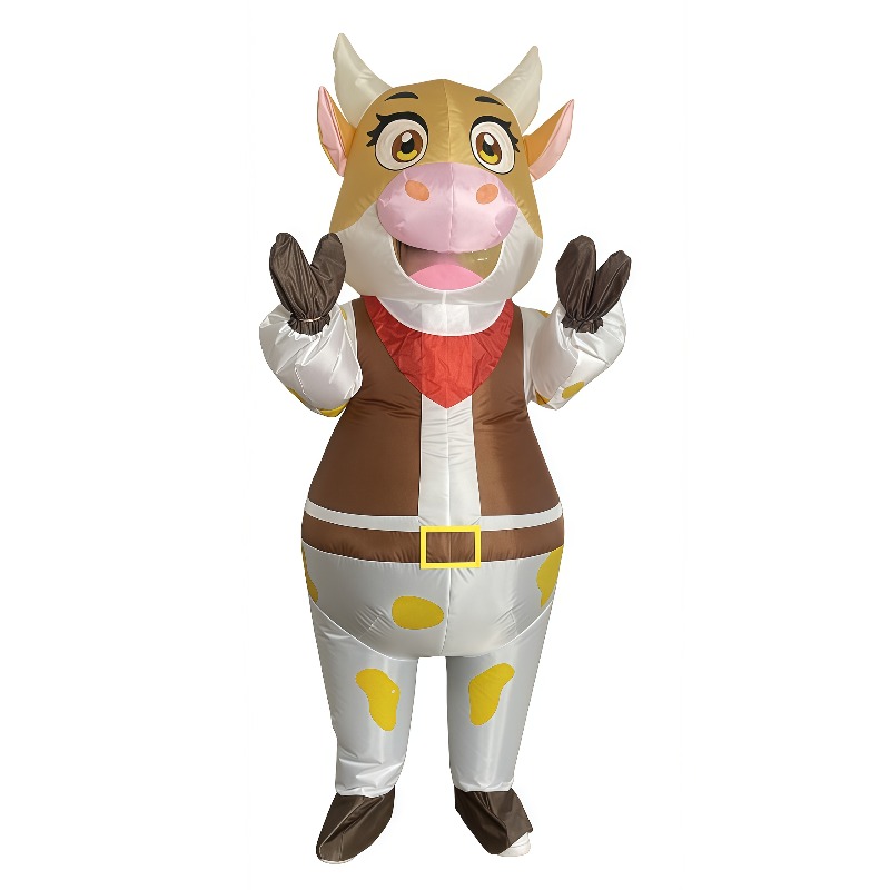 Nadmuchiwany kostium krowy dla – Halloween Costume Adult recenzja i cena