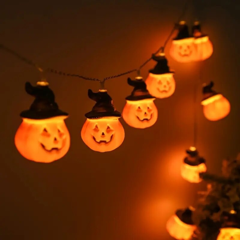 1.5M/59.06in Halloweenowe Lamp – Halloween Led String Lights Orange recenzja i cena