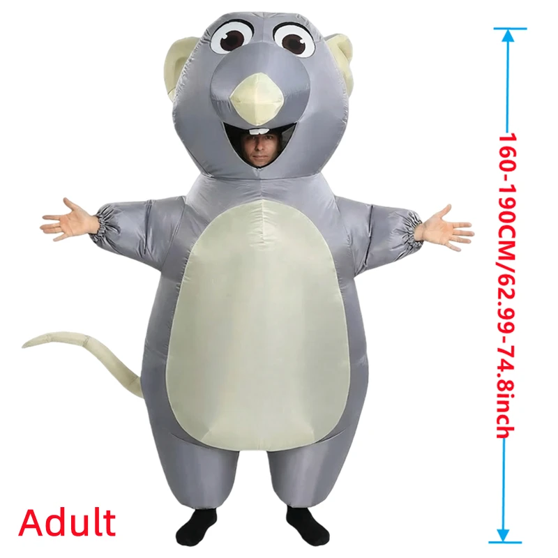 Nadmuchiwany kostium myszy dla – Halloween Costume Kids recenzja i cena
