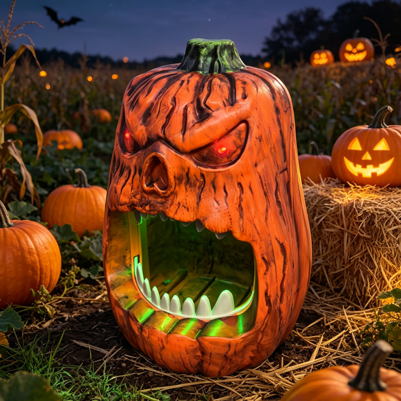Podświetlana diodami LED dynia – Halloween Pumpkin Decor Led recenzja i cena