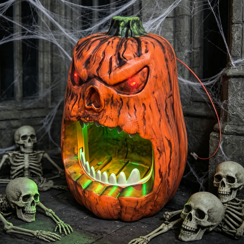Podświetlana diodami LED dynia – Halloween Pumpkin Decor Led recenzja i cena