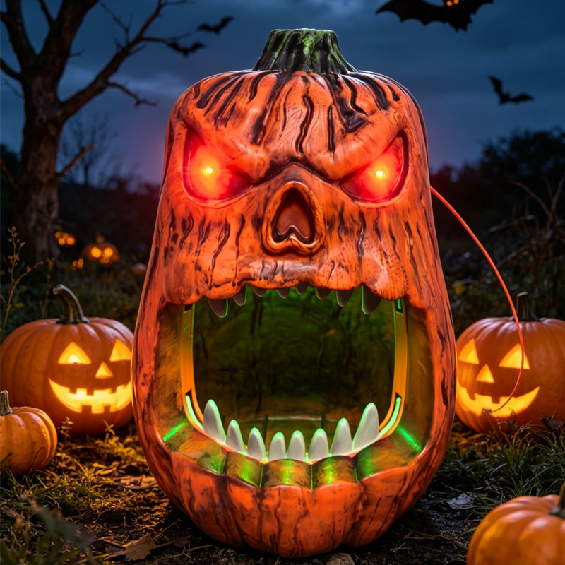 Podświetlana diodami LED dynia – Halloween Pumpkin Decor Led recenzja i cena
