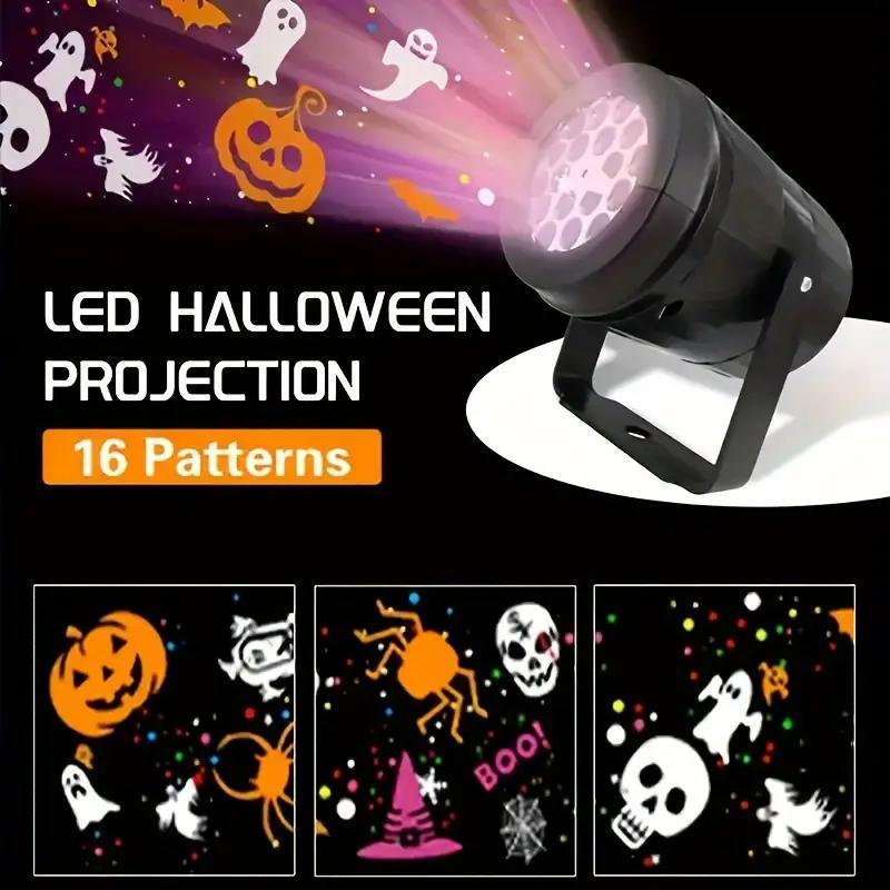 Projektor LED na Halloween, de – Halloween Pumpkin Decor Led recenzja i cena