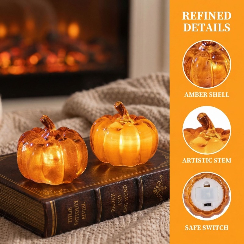 Nowe, transgraniczne dekoracje – Halloween Pumpkin Decor Led recenzja i cena
