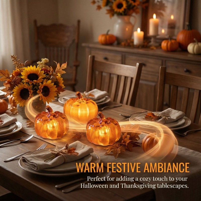 Nowe, transgraniczne dekoracje – Halloween Pumpkin Decor Led recenzja i cena