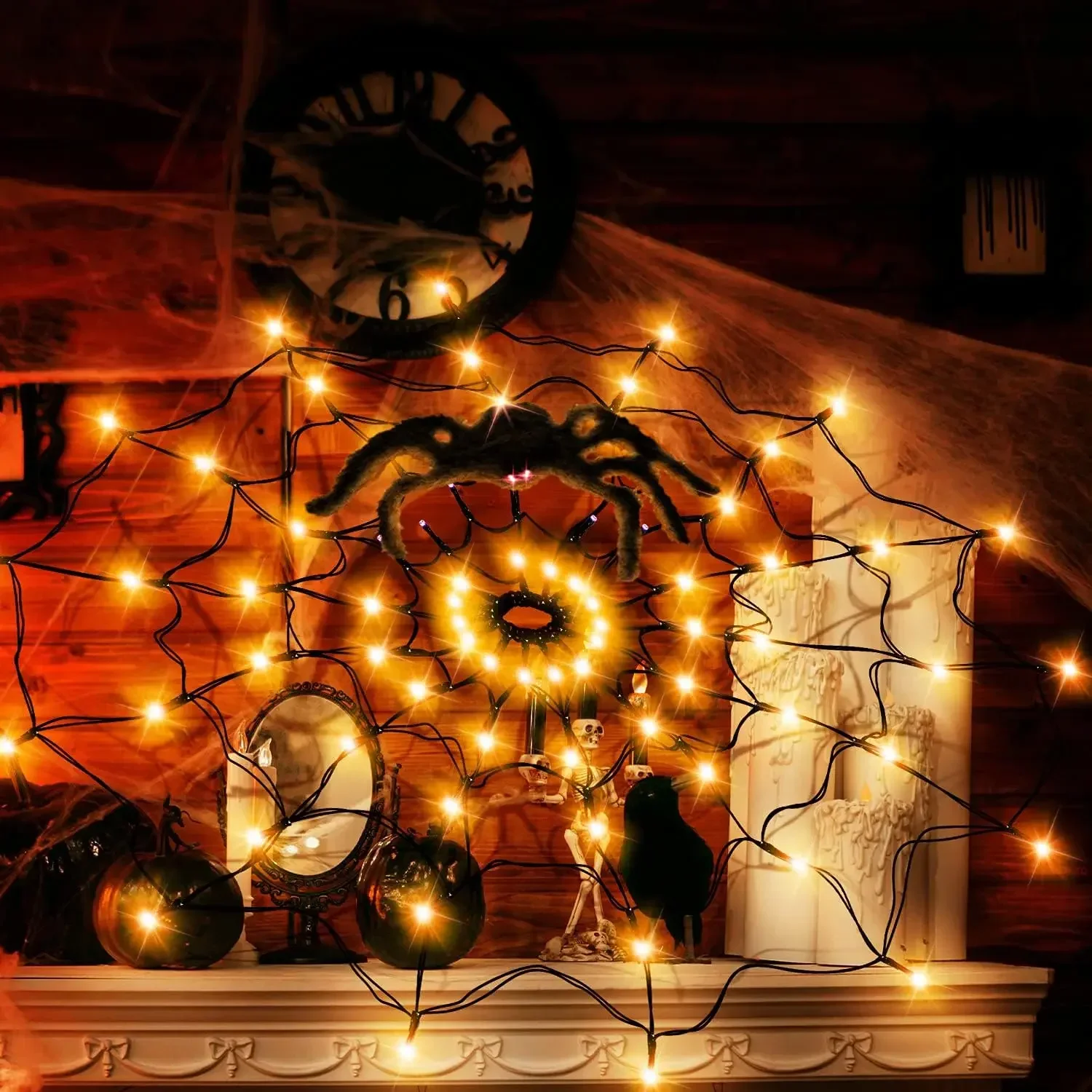 1-4 SZT. Halloweenowe lampki L – Halloween Led String Lights Orange recenzja i cena