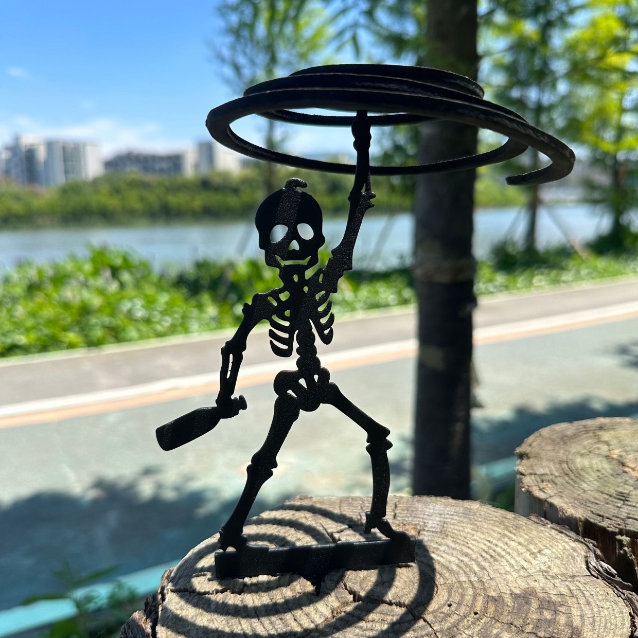 [Metalowy Stojak do Łucznictwa – Halloween Skeleton Decoration recenzja i cena
