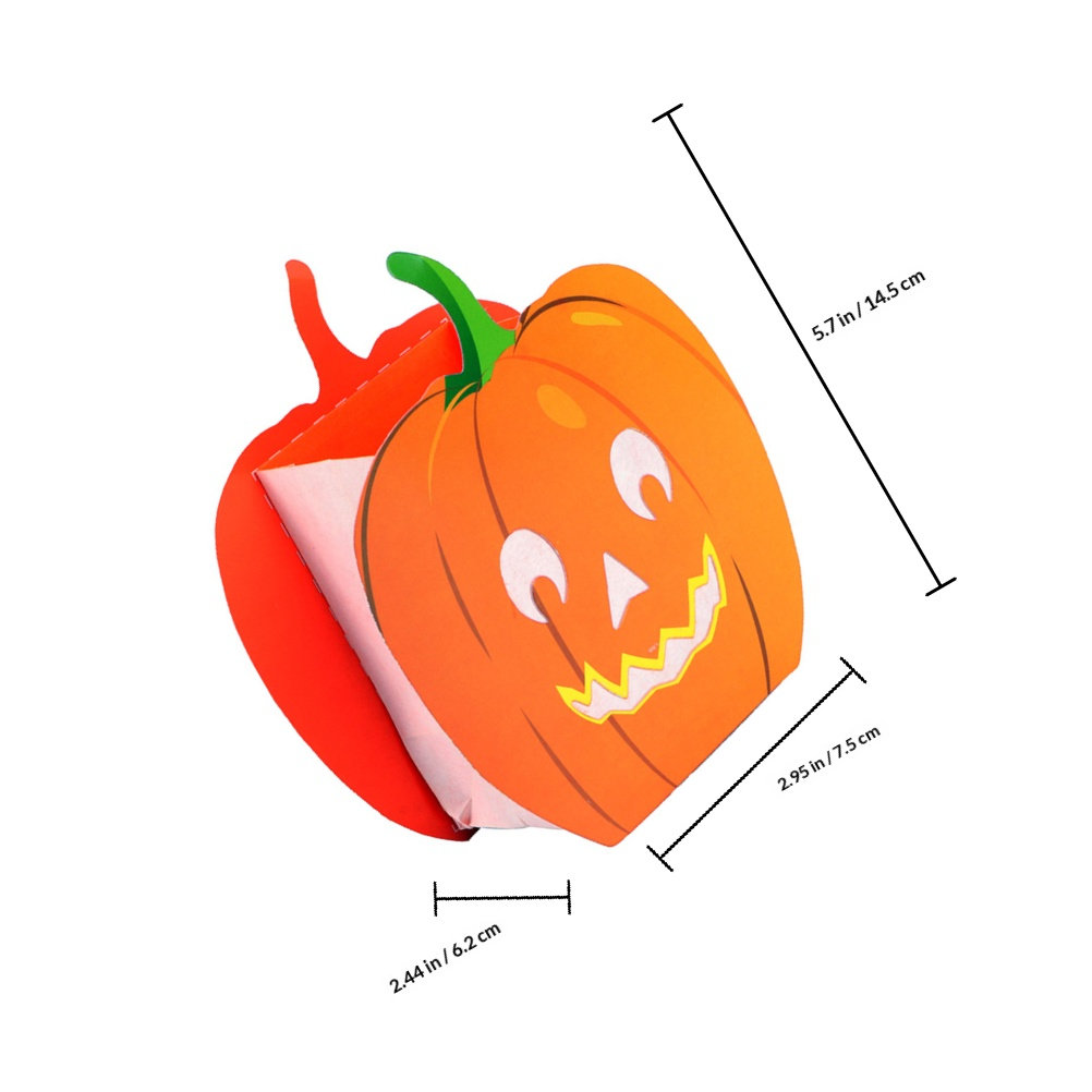 12 szt. dekoracyjnych torebek  – Halloween Pumpkin Decor Led recenzja i cena