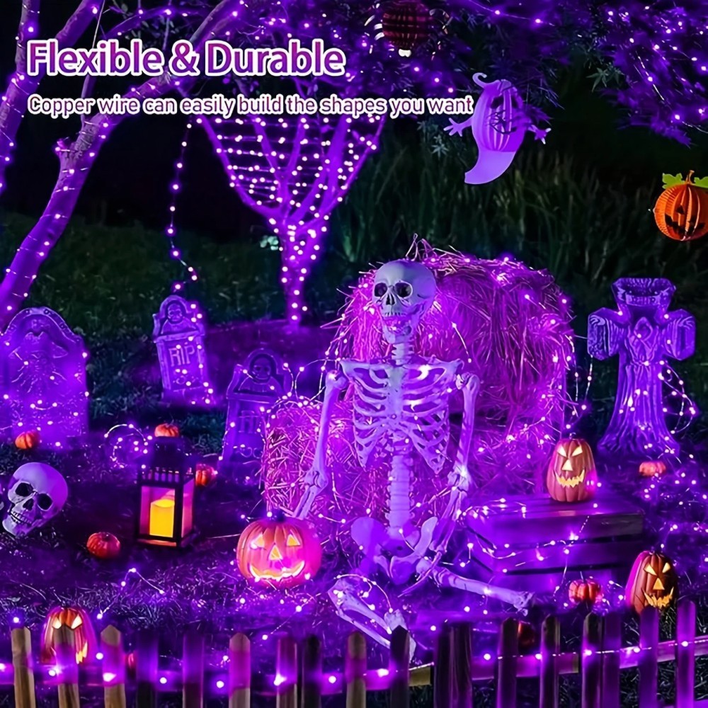 1 szt. 12M100LED Halloweenowe  – Halloween Led String Lights Orange recenzja i cena