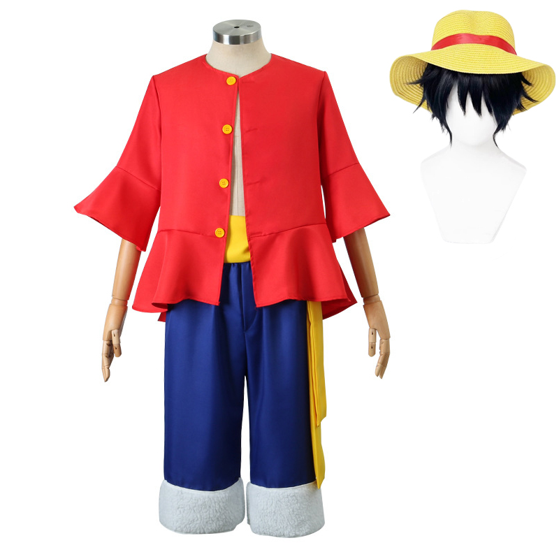 Kostium Cosplay Luffy Kapelusz – Halloween Costume Kids recenzja i cena