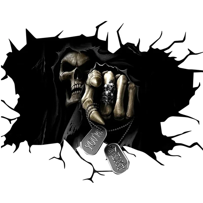 Naklejki samochodowe z motywem – Halloween Skeleton Decoration recenzja i cena