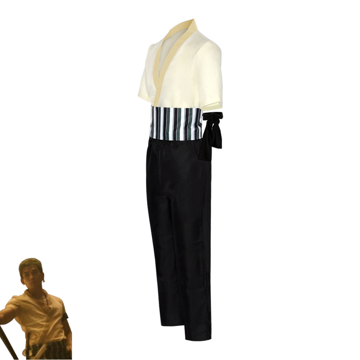 XqNew Anime Film Roronoa Zoro  – Halloween Costume Kids recenzja i cena