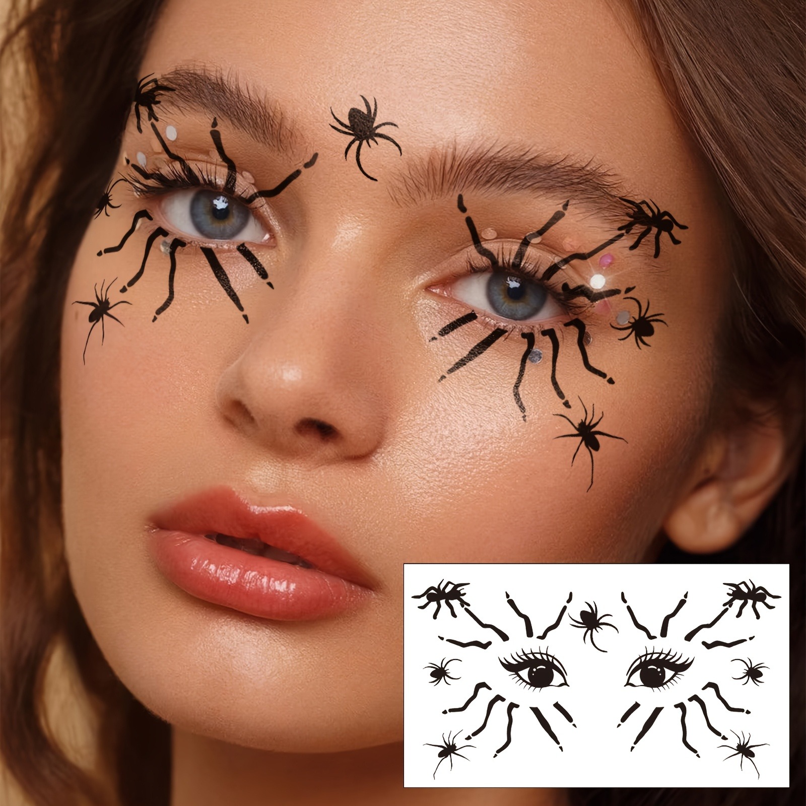 10 sztuk naklejek z motywem pa – Spider Web Halloween Decoration recenzja i cena