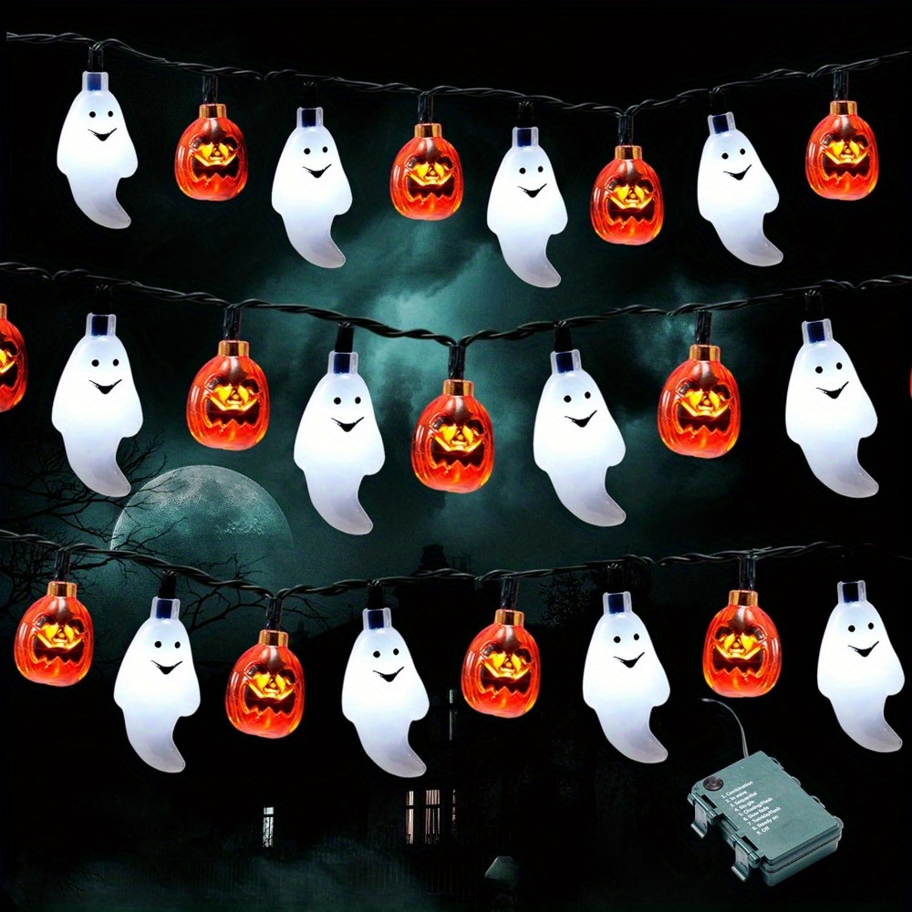 19.7FT 30 szt. LED Lampki Hall – Halloween Led String Lights Orange recenzja i cena
